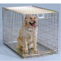 Cheap and Durable PVC Coated Black Pet Dog Cage